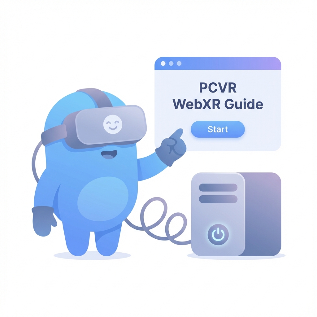 PC + VRヘッドセットでWebXRを体験する完全ガイド